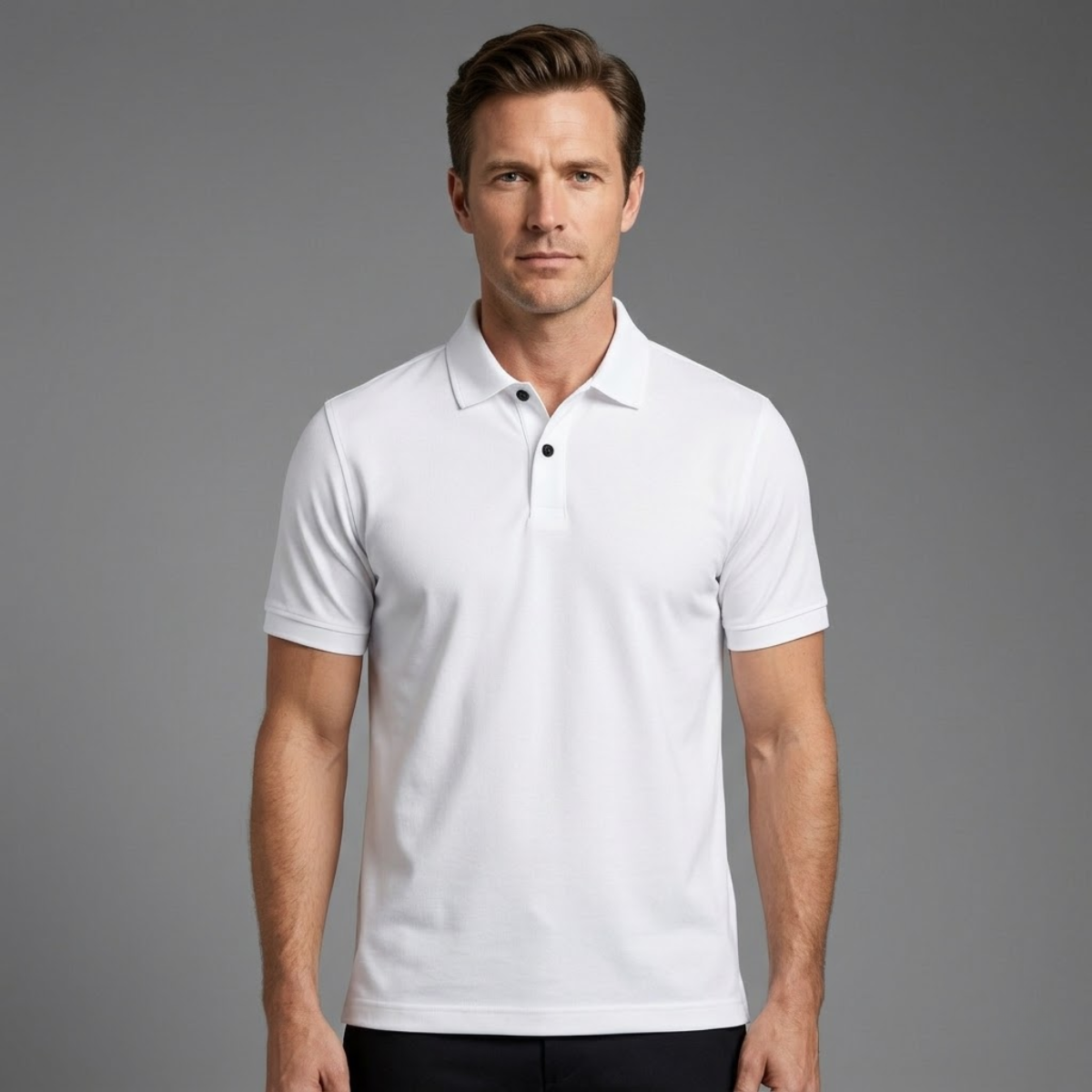 The Whitfield Men’s Smart Stretch Polo Shirt