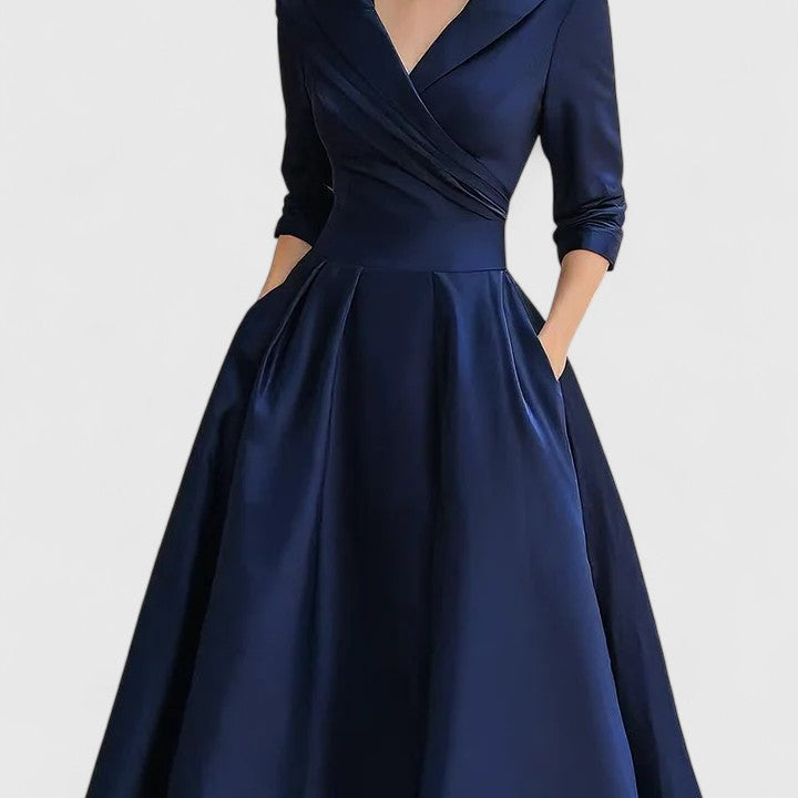Yan | Elegant Midi Dress