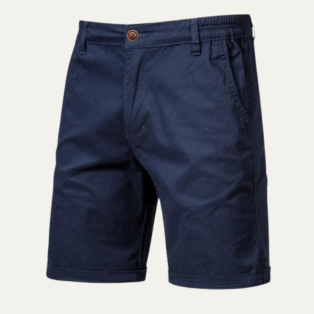 The Roseland Men’s Premium Cotton Flat Front Summer Shorts