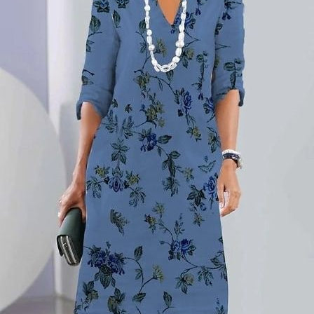 Floral Layered Dress for Parties and Events