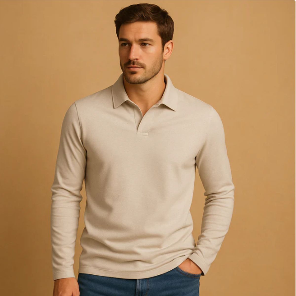The Canterbury Men’s Casual Slim Fit Cotton Polo Shirt