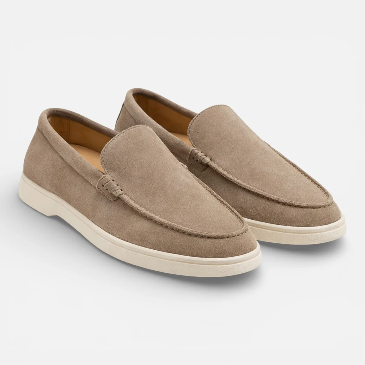 The Albright Men’s Slip On Suede Loafers