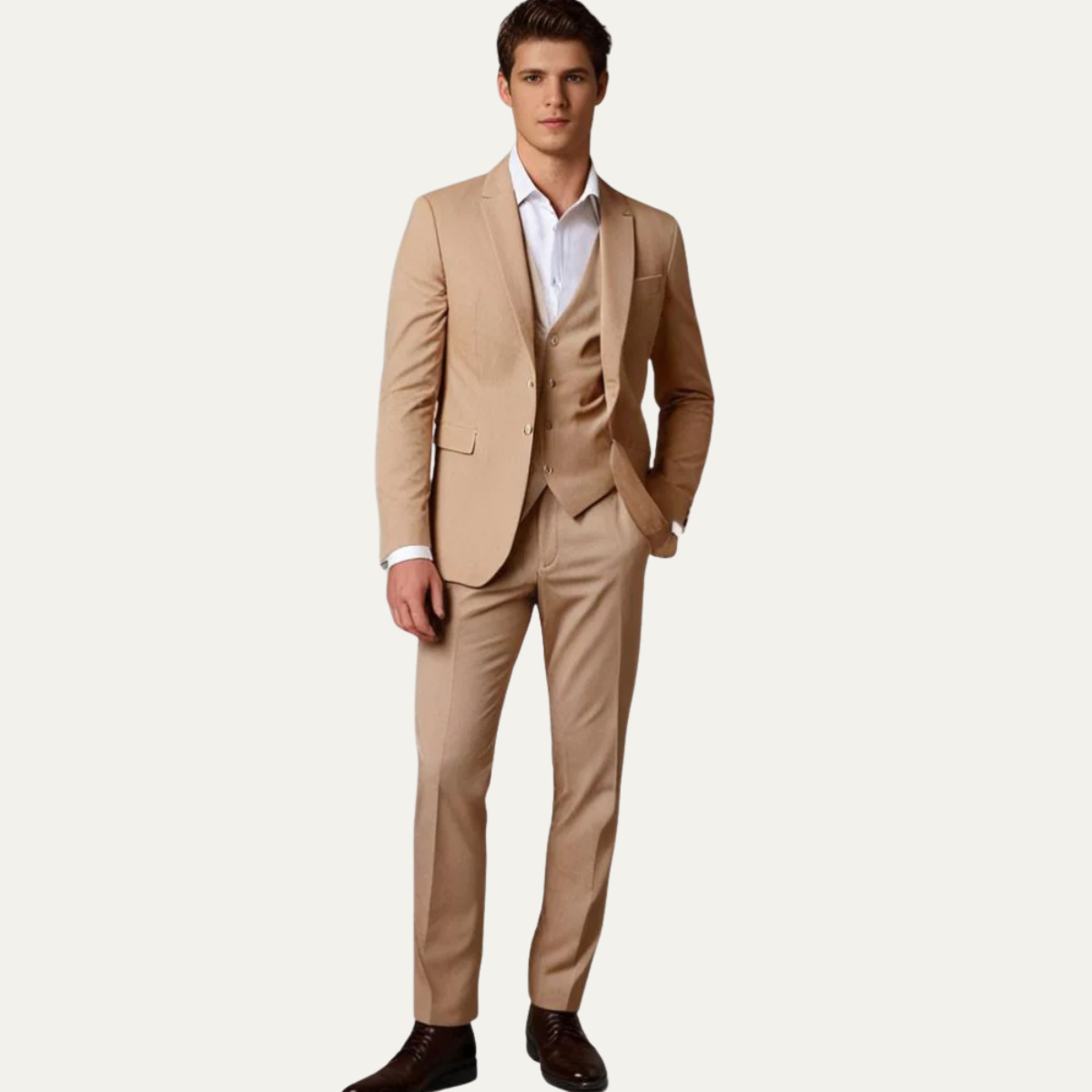 The Riccione Men's Elegant 2 Piece Suit Set – Blazer & Pants