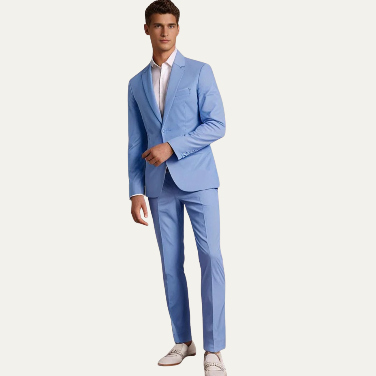 The Riccione Men's Elegant 2 Piece Suit Set – Blazer & Pants