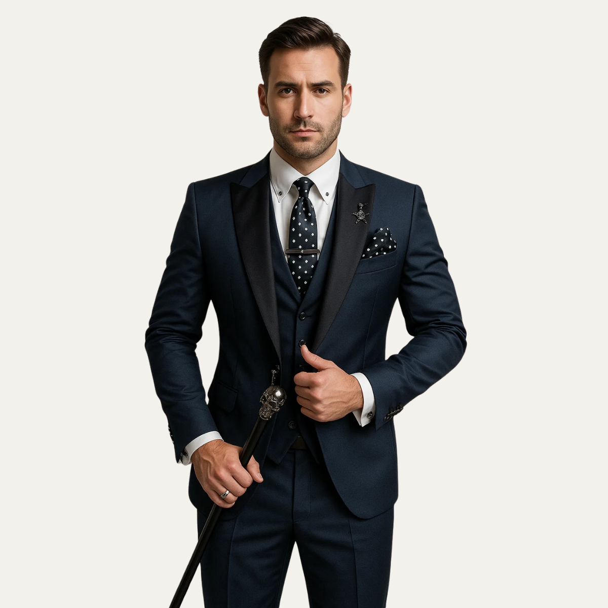 The Senigallia Men’s 3 Piece Suit Set – Blazer, Waistcoat & Pants
