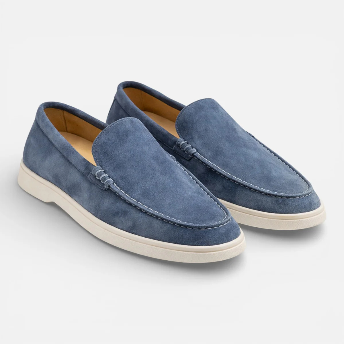The Albright Men’s Slip On Suede Loafers
