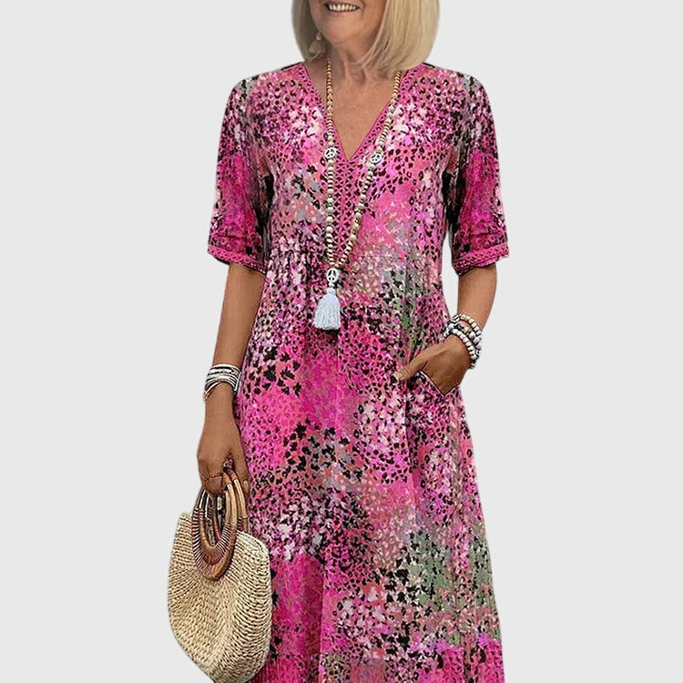 Floral Midi Dress for Special Occasions