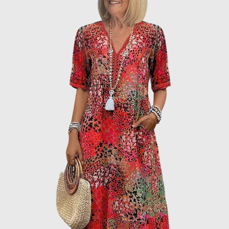 Floral Midi Dress for Special Occasions