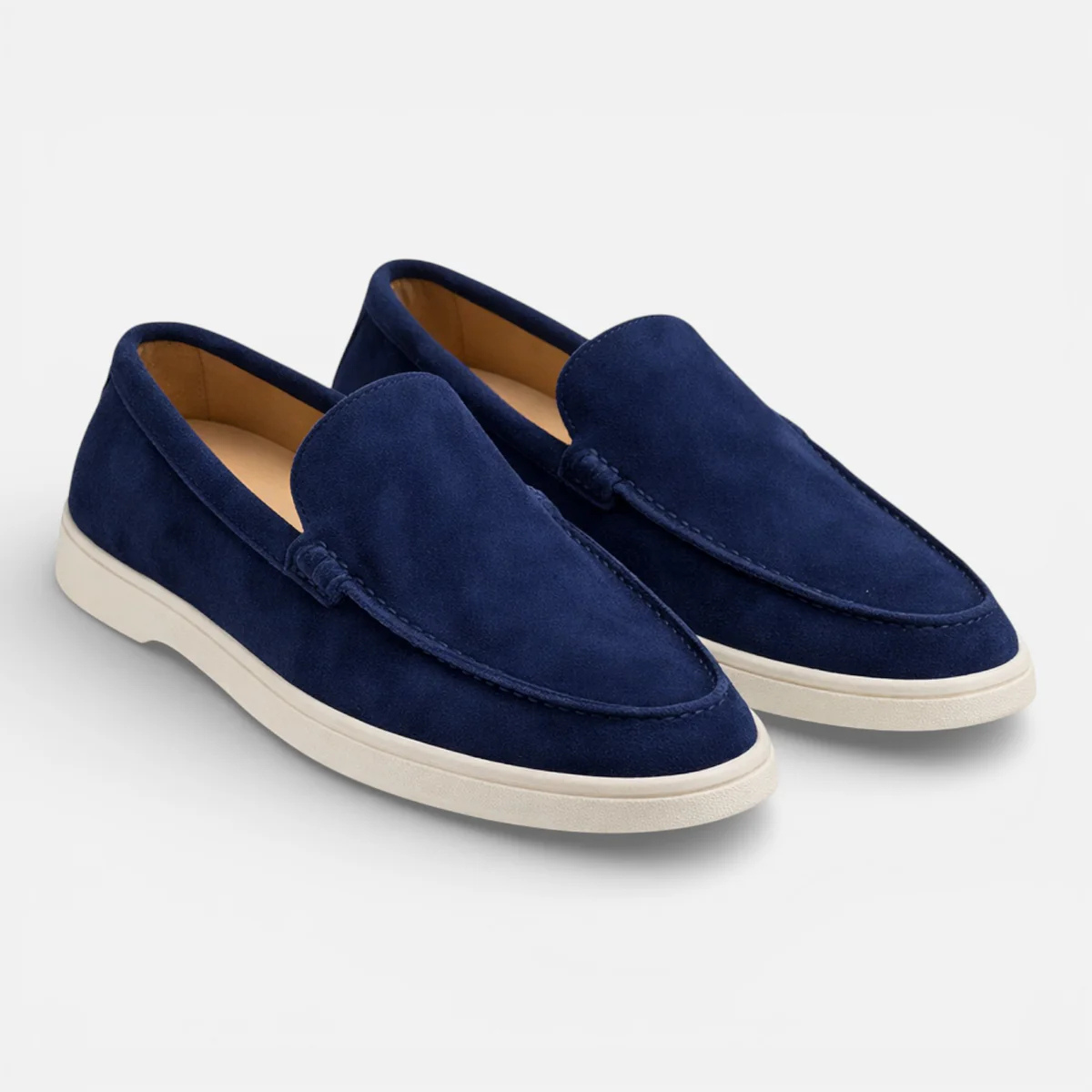 The Albright Men’s Slip On Suede Loafers