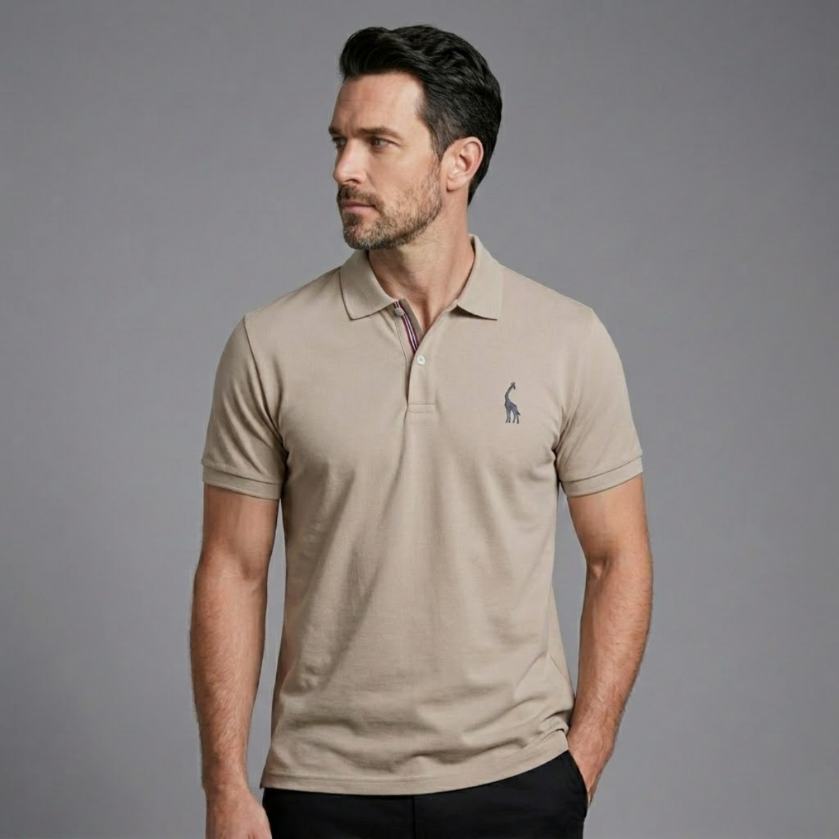The Elmwood Men’s Cotton Smart Polo Shirt