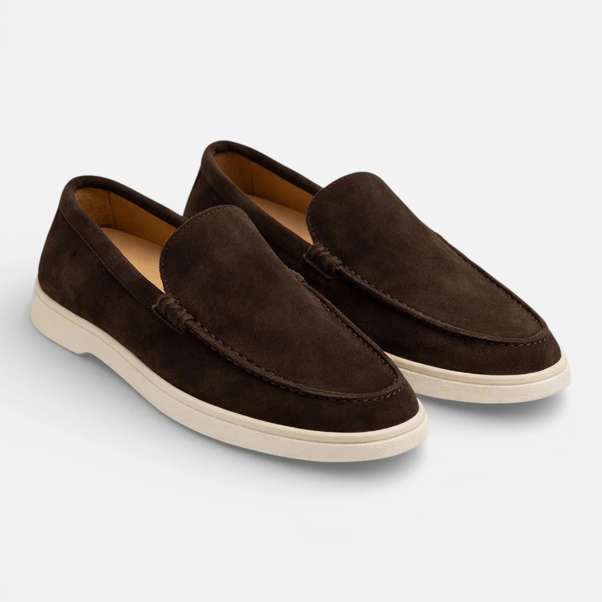 The Albright Men’s Slip On Suede Loafers