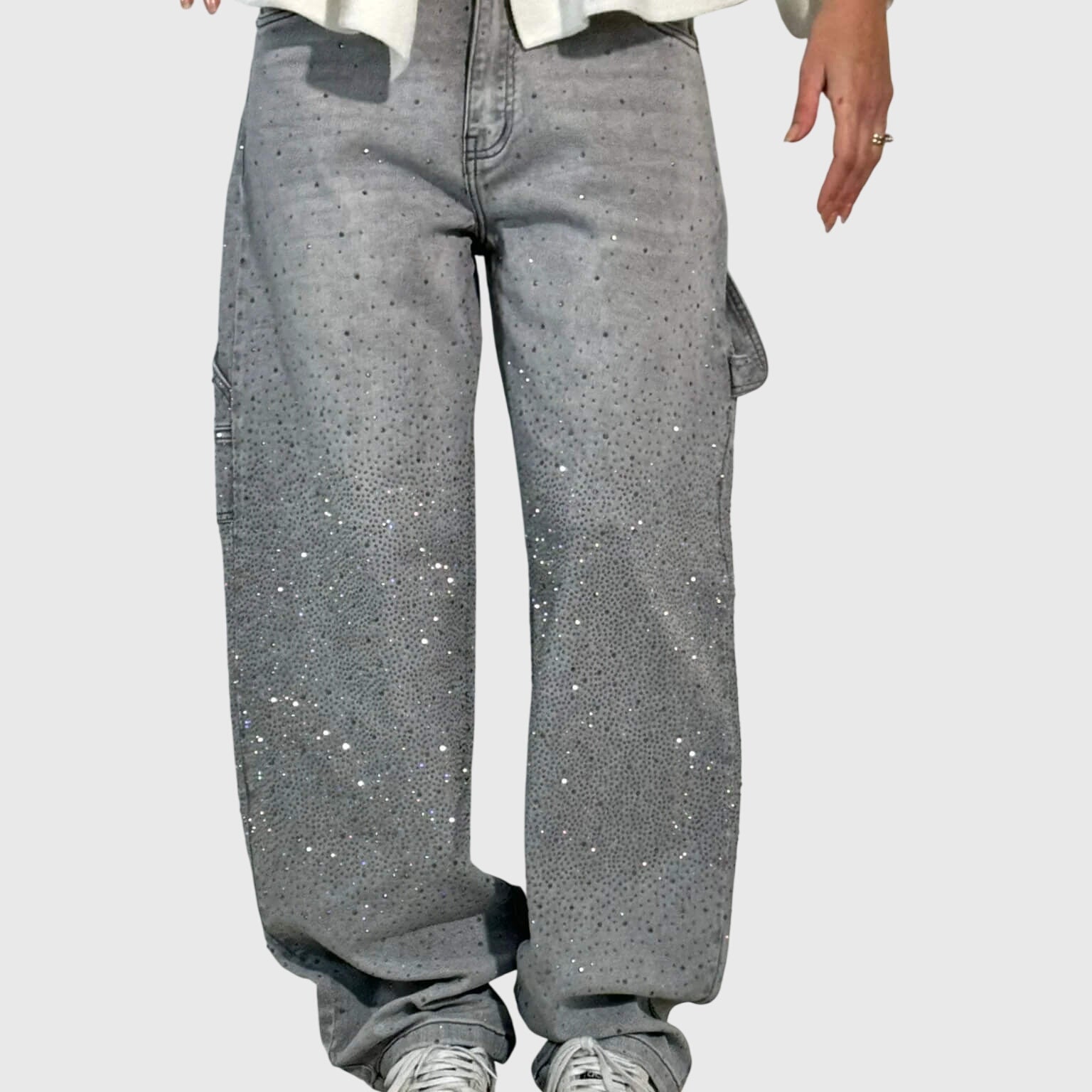 Stella™ | Chic Diamond-Patterned Trousers for Any Occasion