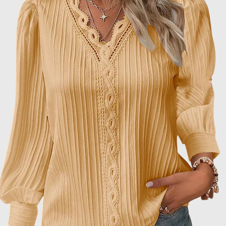 Andrea™ | Elegant Pullover Blouse