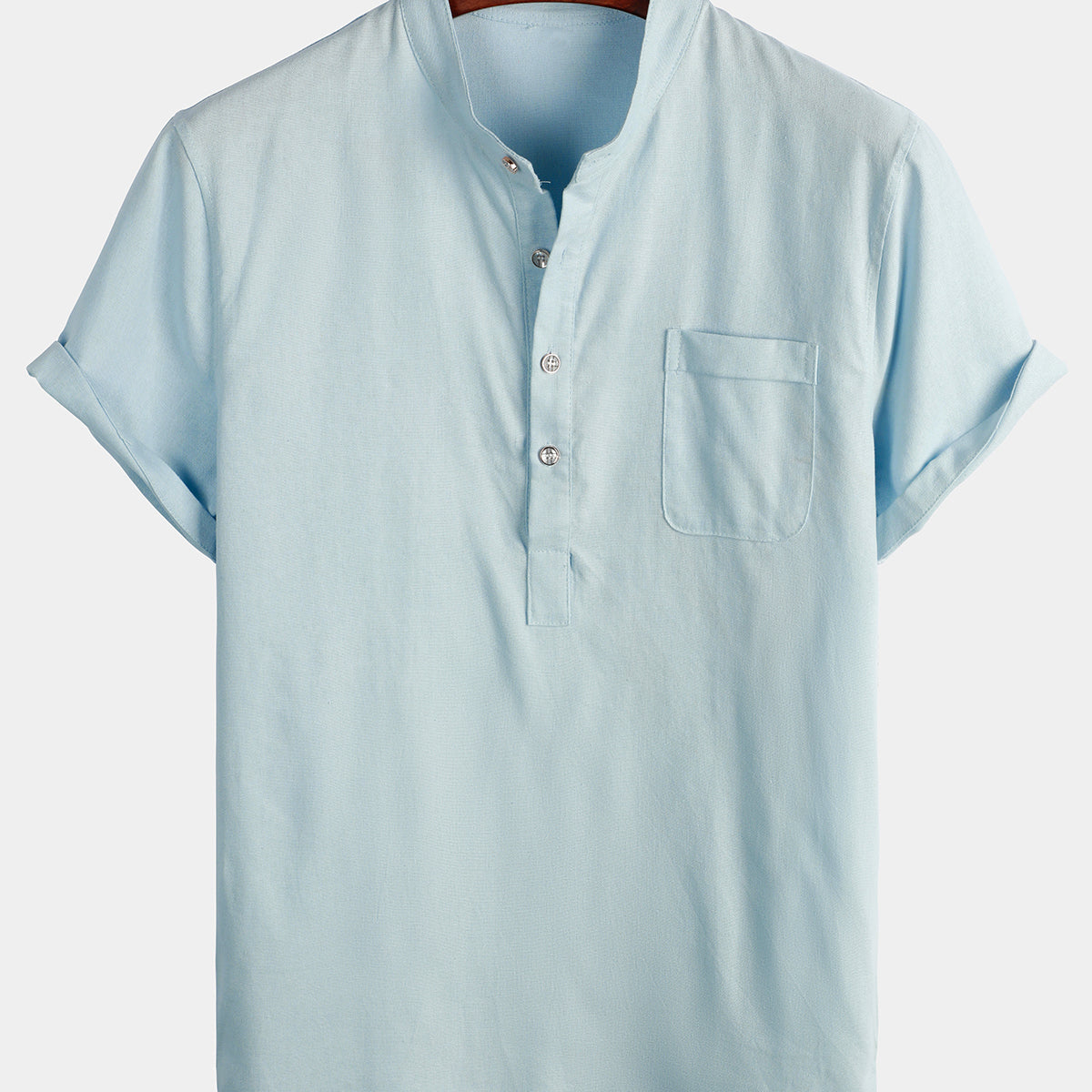 Men's Casual Short-Sleeve Holiday Shirt