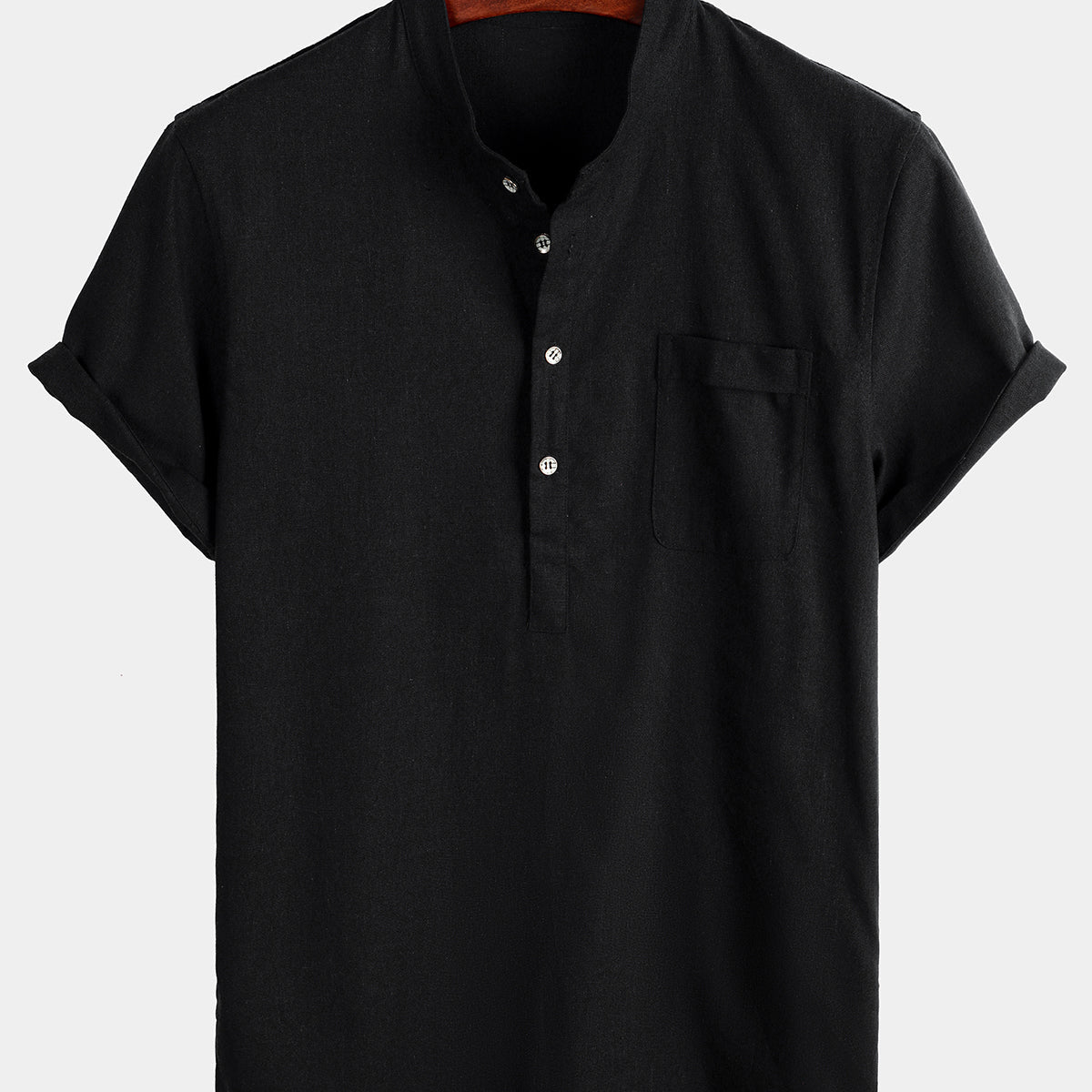 Men's Casual Short-Sleeve Holiday Shirt