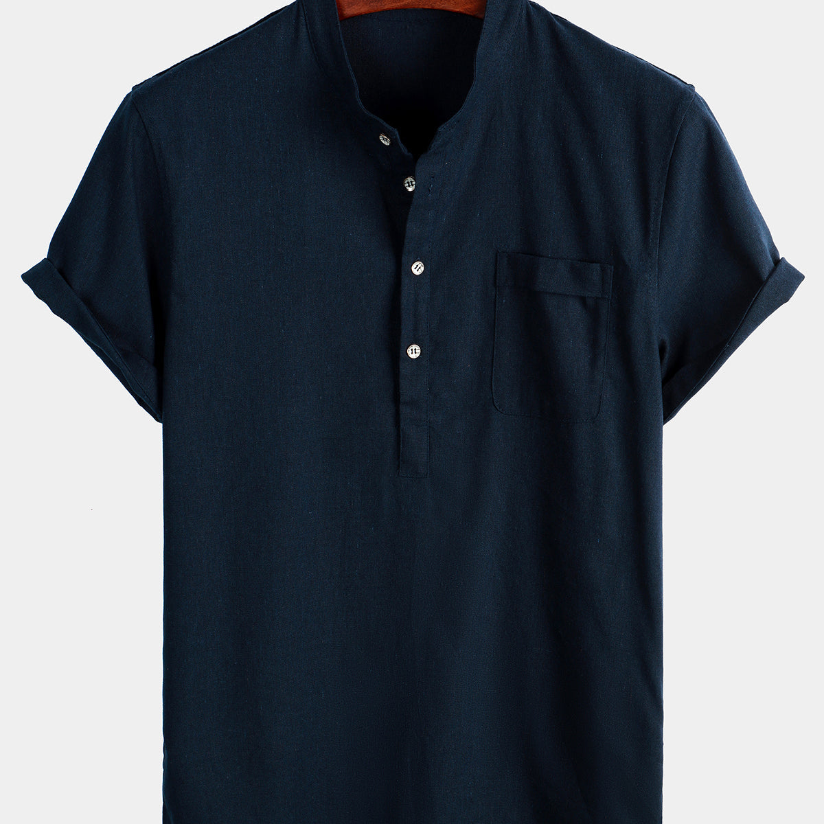 Men's Casual Short-Sleeve Holiday Shirt
