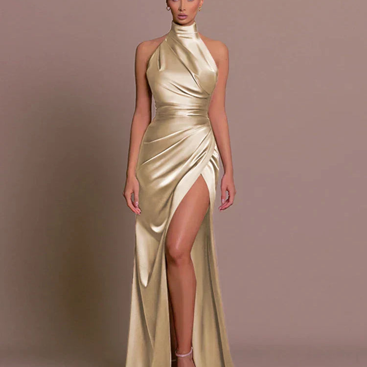 Wedding Guest Dress with Slit