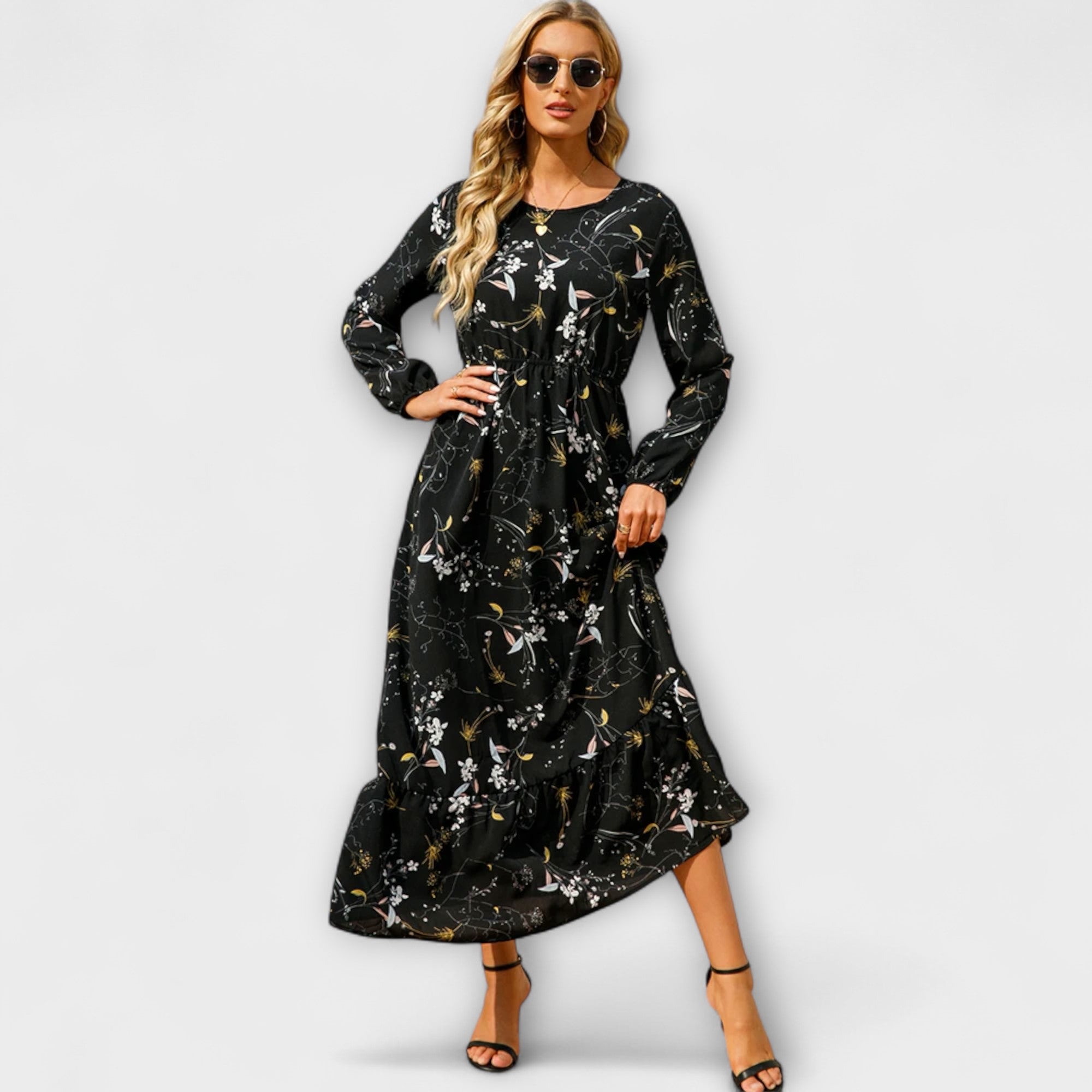 Bohemian Maxi Dress for Festivals and Beach Days