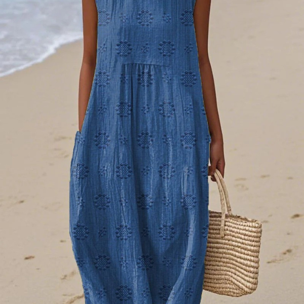 Sara™ Patterned Midi Dress