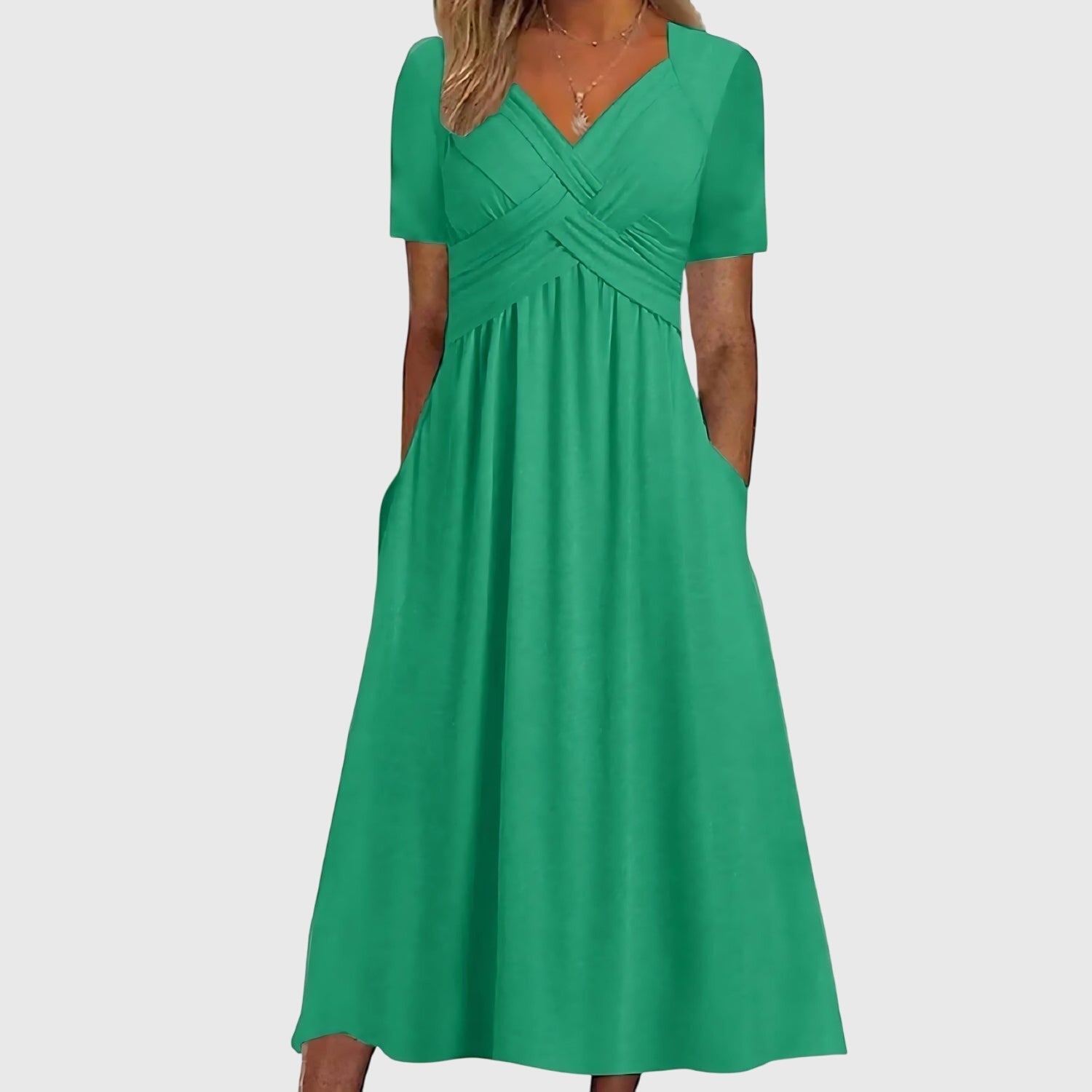 Viola™ | Stylish Midi Dress for All Occasions