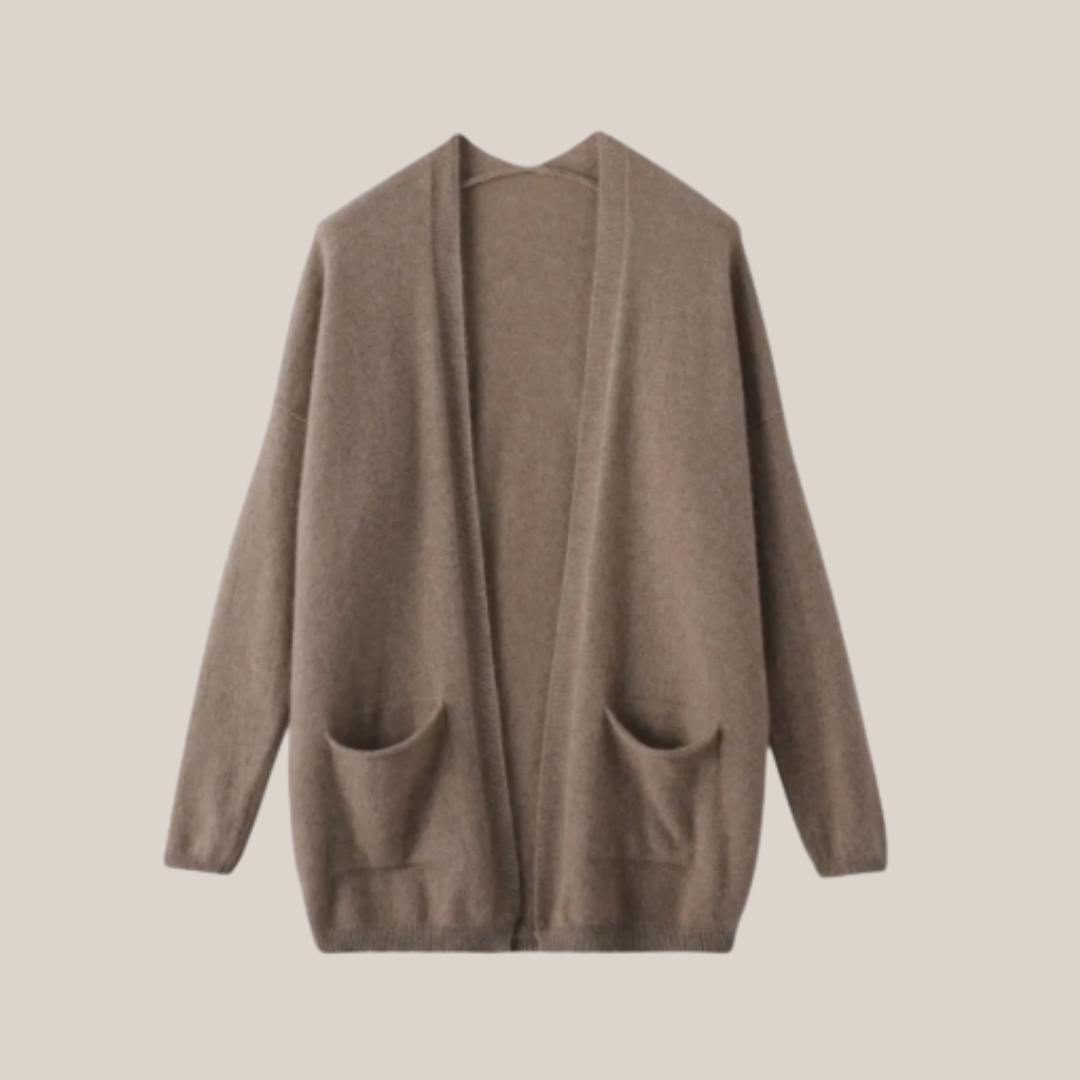 Plus Size Long Sleeve Open Cardigan for Stylish Layering