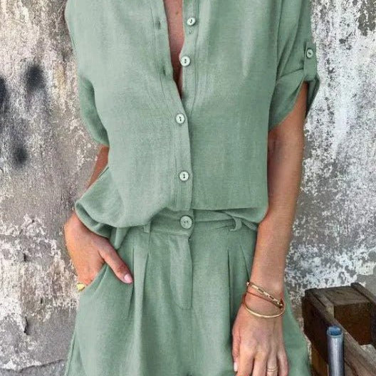 Auriana | Chic Linen Ensemble for Every Occasion